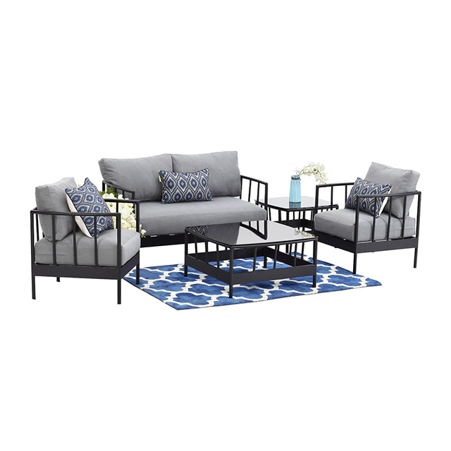 Aluminium Outdoor Sofa Set with Cushions and Waterproof Cover Buy