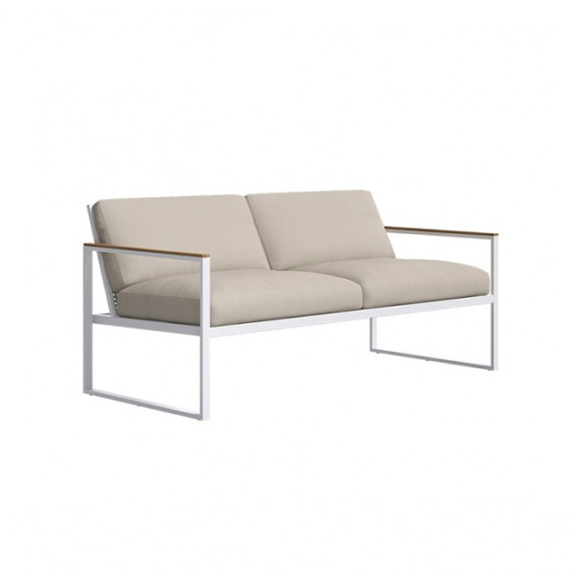 Aluminum Garden Furniture Outdoor Two Seater Sofa - Buy Aluminum Garden